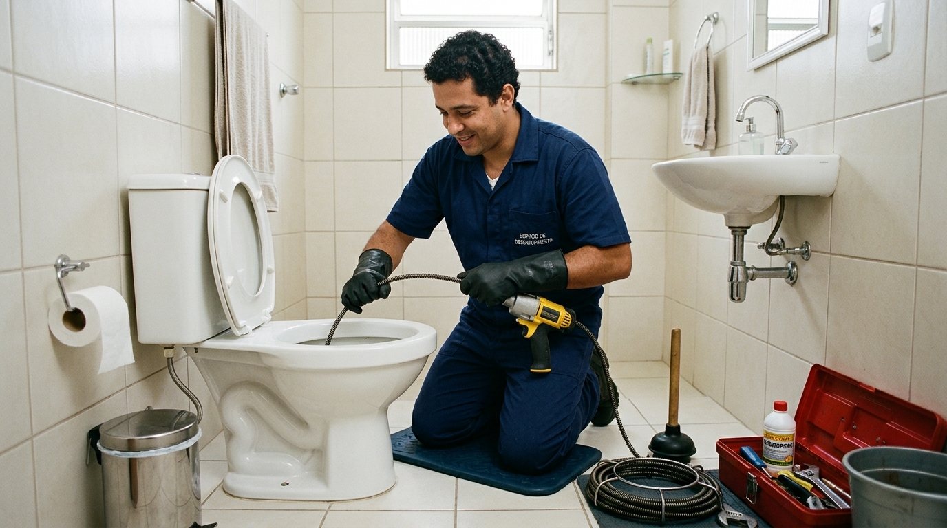 Atendimento em Vaso Sanitário em Aracaju‑SE