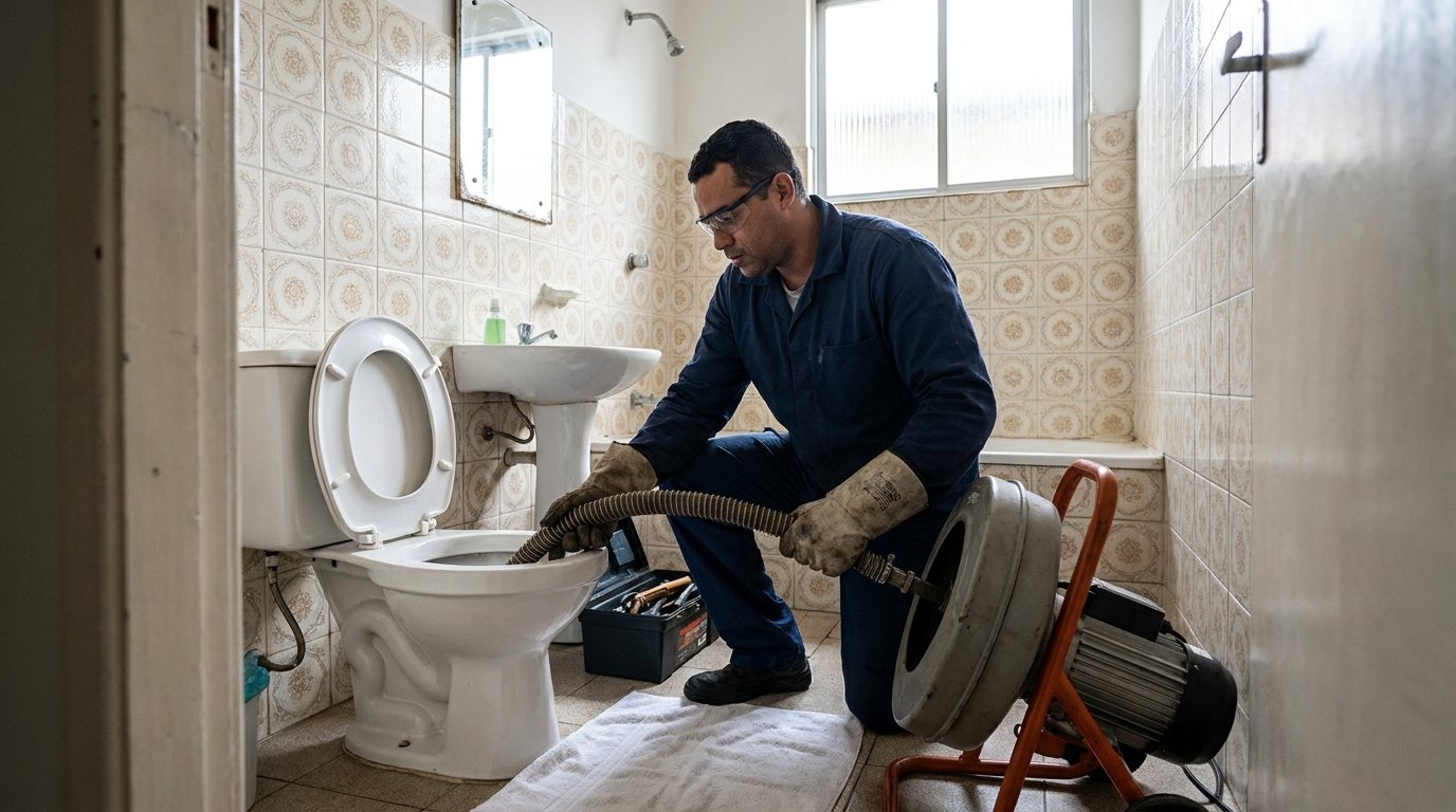 Atendimento em Vaso Sanitário em Aracaju‑SE
