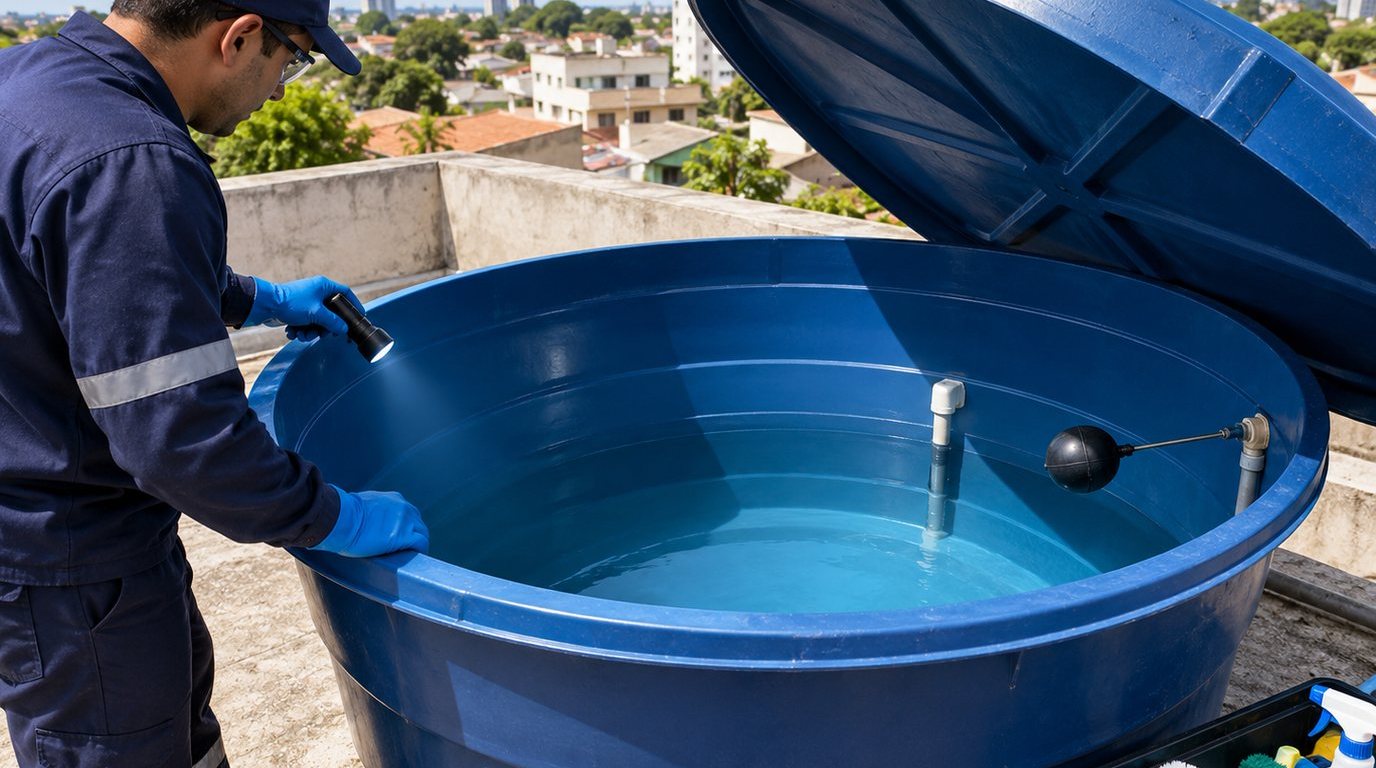 Caça Vazamento de Caixa d'Água em Aracaju‑SE